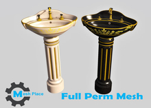Mesh Place - Antique Washbasin - Full Perm Mesh