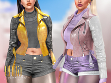 .::E.D.D.A::. Sylvia Jacket {FATPACK} Maitreya Jacket | Slink Jacket | Belleza Jacket | Legacy Jacket