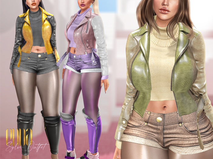 .::E.D.D.A::. Sylvia Outfit {FATPACK}
