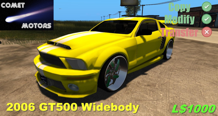 2006 GT500 Widebody Tribute