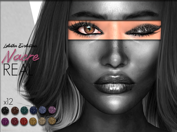 **Nacre HD Eyeshadows Lelutka Evolution*Real**