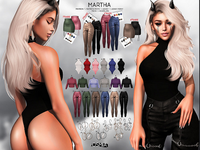 OSMIA - Martha.Gacha.Earrings#2 - Gold