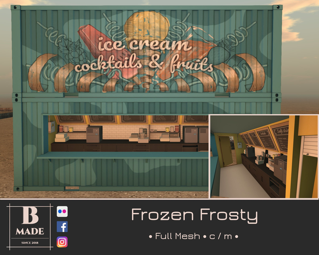 B-Made - Frozen Frosty Container 