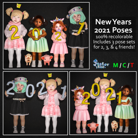 [Jester Inc.] New Years Poses 2021!