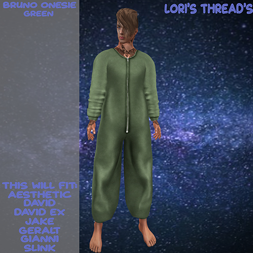 [L.T] Bruno Onesie - Green (ADD ME)