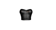 Vladi Inc - Leather Corset - Black