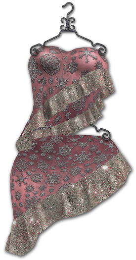 Fortune Style Pink Christmas Carol
