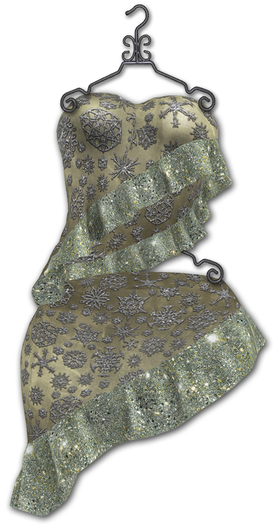 Fortune Style Gold Christmas Carol