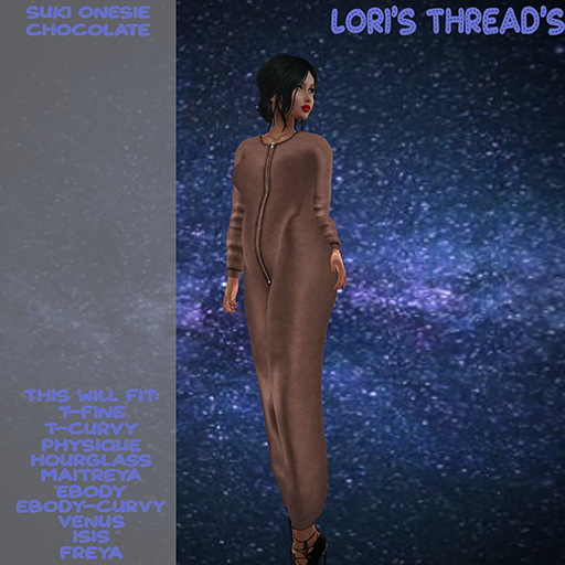 [L.T] Suki Onesie - Chocolate (ADD ME)