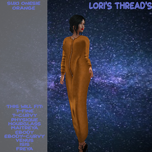 [L.T] Suki Onesie - Orange (ADD ME)