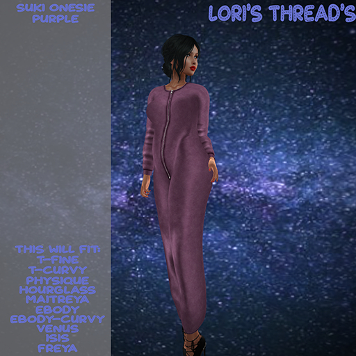 [L.T] Suki Onesie - Purple (ADD ME)