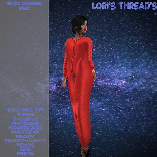 [L.T] Suki Onesie - Red (ADD ME)