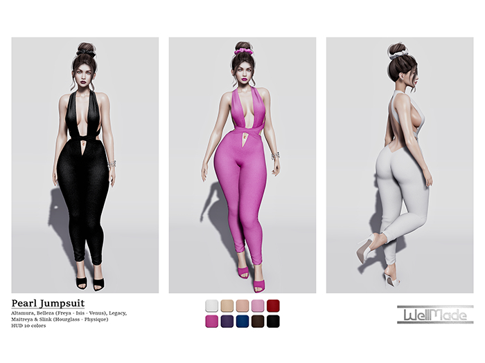 [WellMade] Pearl Jumpsuit 