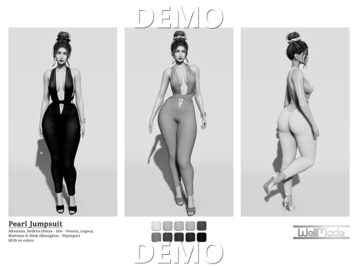[WellMade] Pearl Jumpsuit DEMO