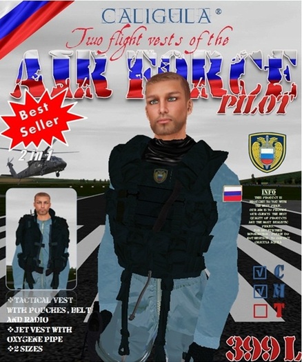 RUSSIAN PILOT 2 VESTS