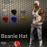 [J&E] Beanie Hat (RED)