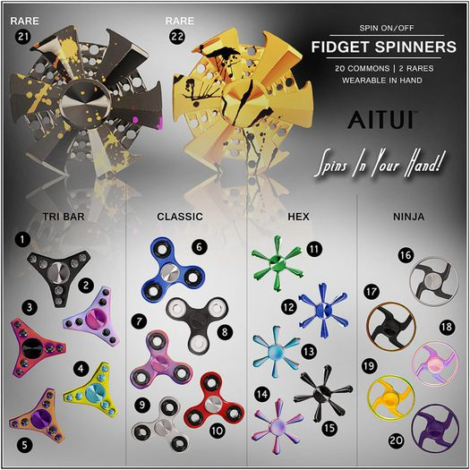 AITUI - Tri Bar Spinner - Banana Boat 