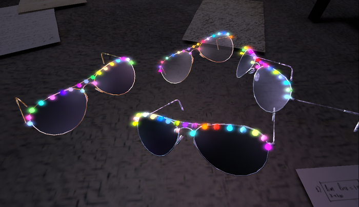 :MCD:  Aviator Light Glasses Ladies