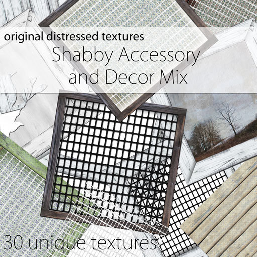 [D] Shabby Accessory and Decor Mix