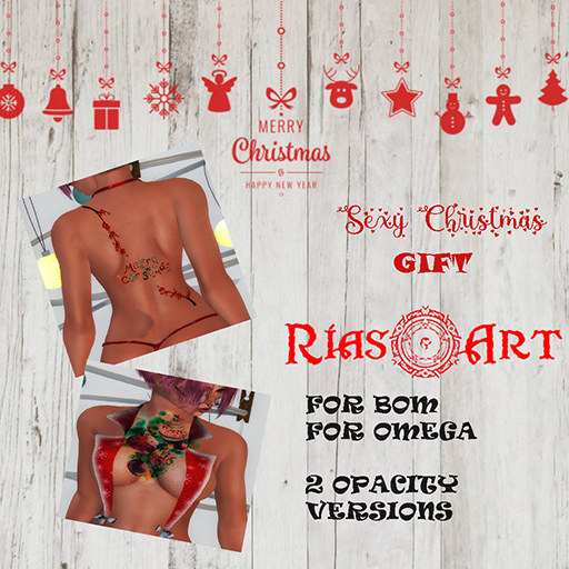 [RiasArt] -Christmas Gift_BOM/OMEGA TATTOO