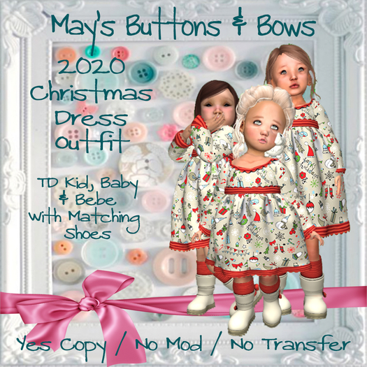 MBB * 2020 Christmas Dress (TDK,B&Bebe)