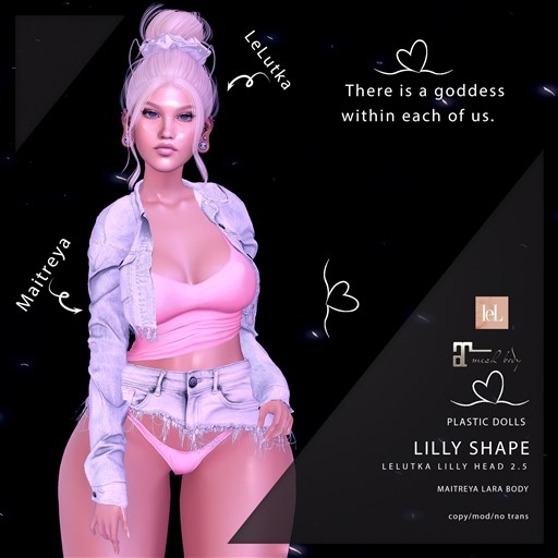 Plastic Dolls - Lilly Shape