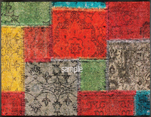 ^Dejavu^ Patchwork Rug