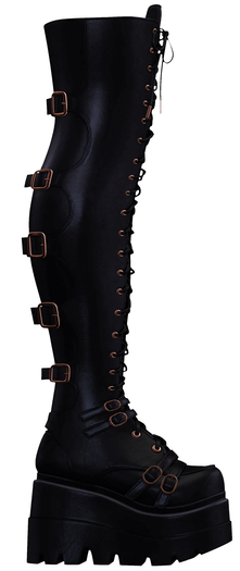 Limited Addiction - Judith Boots - UltraBlack