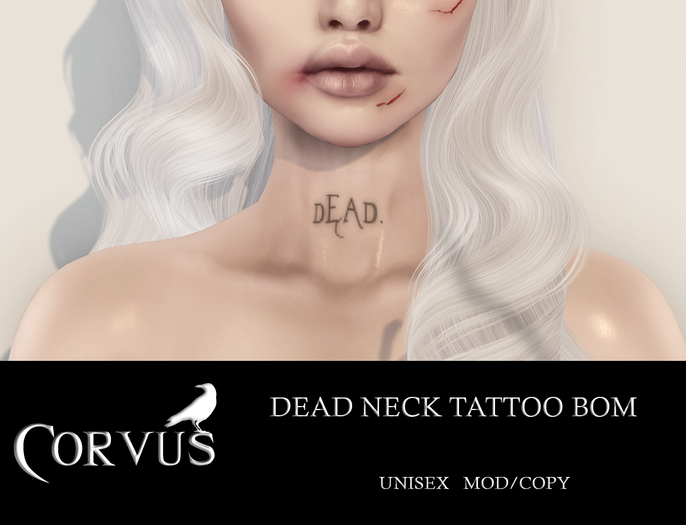Corvus : Dead Neck Tattoo Bom