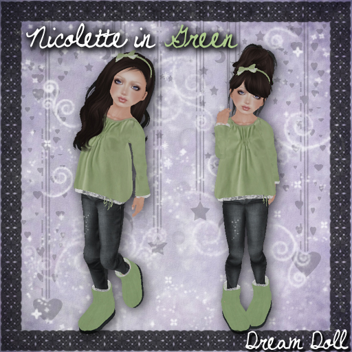 {Dream Doll} Nicolette in Green