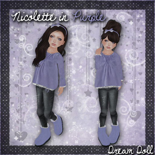 {Dream Doll} Nicolette in Purple