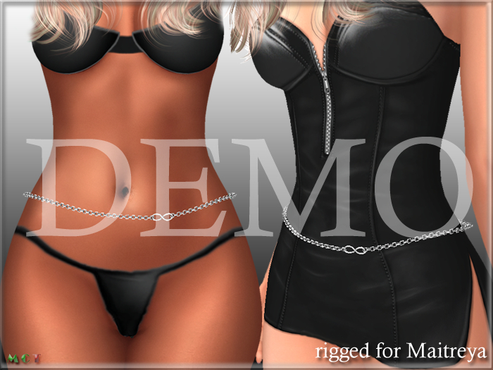 Aggressione Infinity Chain Belt Maitreya and unrigged DEMO
