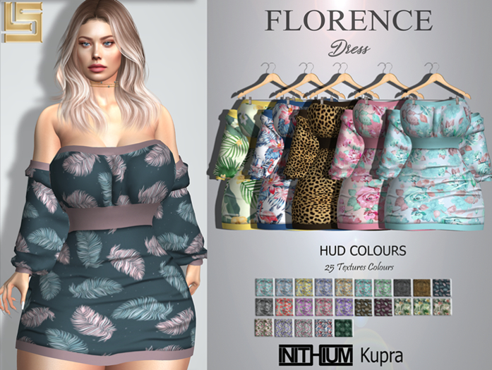 [LS] FLORENCE DRESS INITHIUM KUPRA