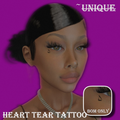 !Unique ~ Heart Tear Tattoo
