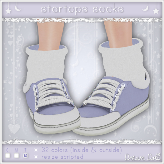{Dream Doll} StarTops Socks