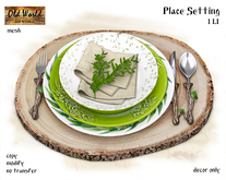 Place Setting - Grass v2 - Old World