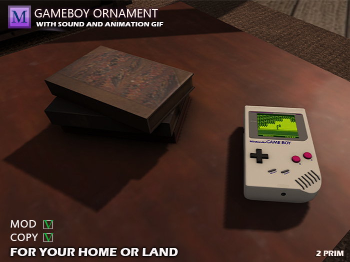 [Misako] Gameboy Ornament