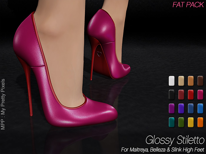 - MPP Mesh - Glossy Stiletto - FatPack