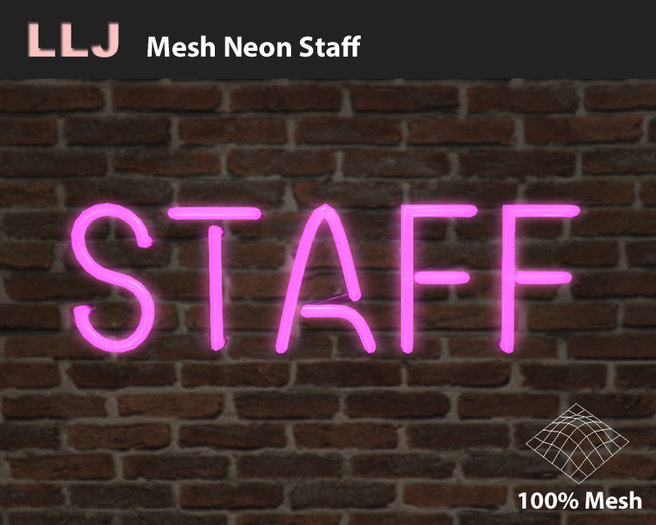 LLJ Mesh Neon Staff