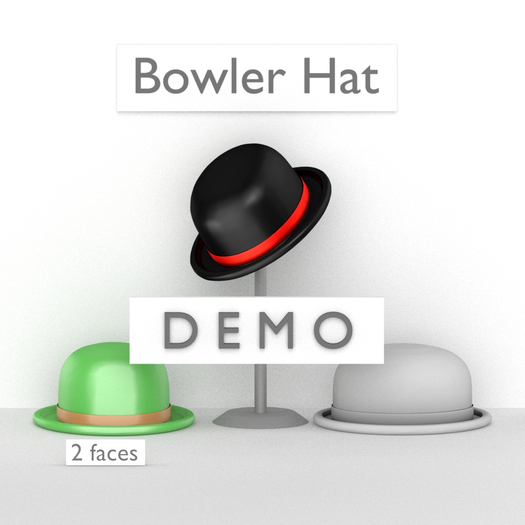 Full Perm Bowler Hat DEMO