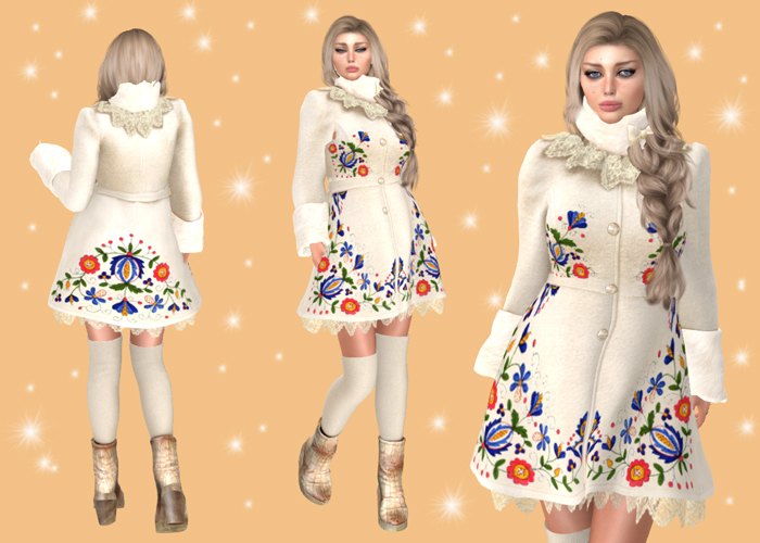 *Heart* - Winter Marunka Coat