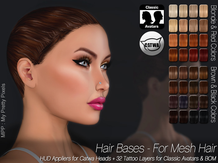 - MPP Hair Base - For Mesh Hair