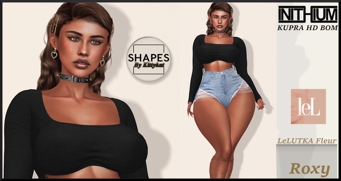 Shapes by Kittykat- Roxy For LeLUTKA Fleur and Kupra
