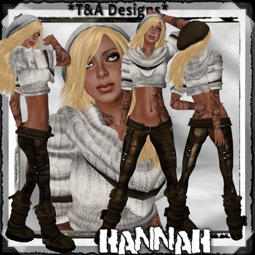 *T&A Designs* Hannah outfit belt and boots *TD*