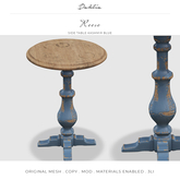 Dahlia - Reese - Side Table - Kashmir Blue
