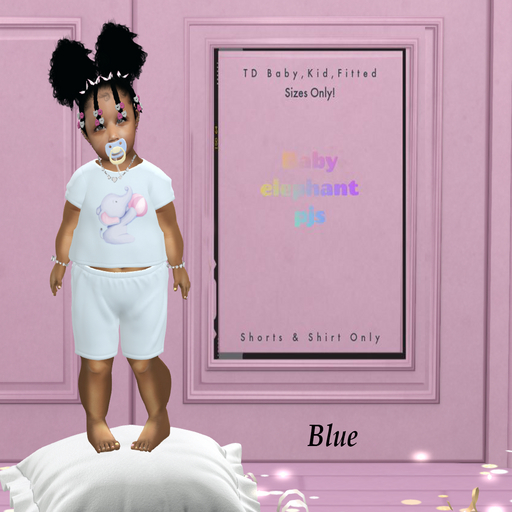 TD blue BabyelephantPj's