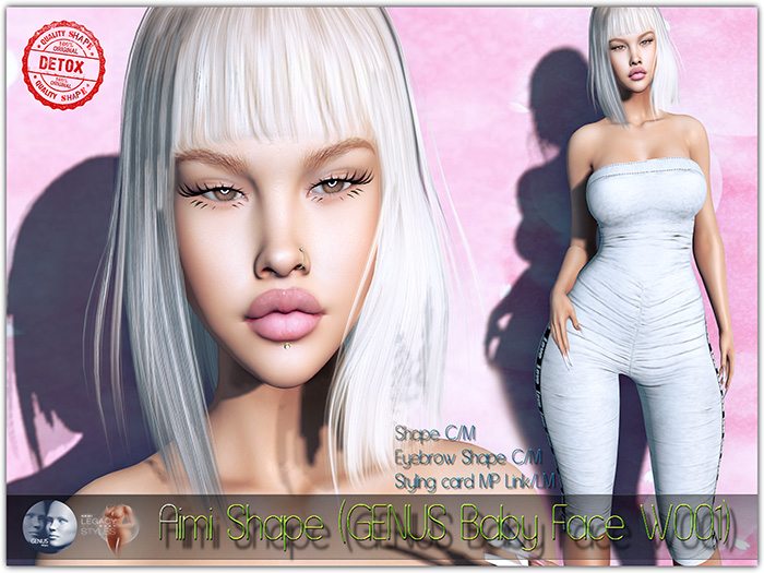 Detox Shape] Aimi Shape GENUS Baby Face W001/LEGACY