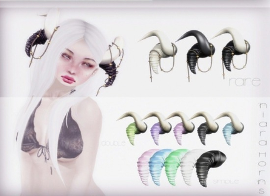 May's Soul - Niara - horn double green
