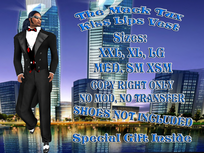 The Mack Suit KIss Lips