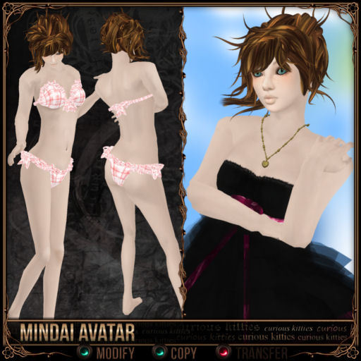 =^.^= Curious Kitties - Mindai Avatar Set